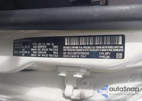 2015 Jeep Renegade Latitude z USA, uszkodzony, nr VIN ZACCJBBT0FPB65002